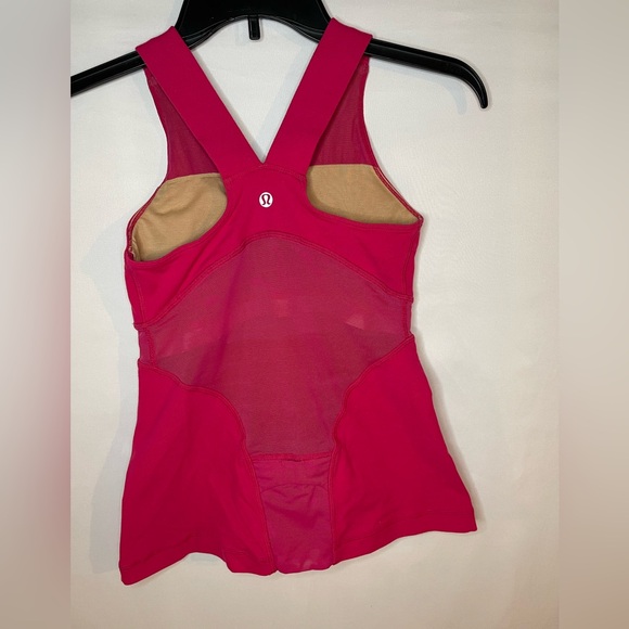 Lululemon Hot Pink Tank, Size 4 - Picture 2 of 4